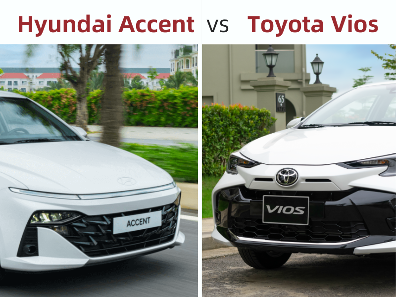 Toyota Vios và Hyundai Accent cuộc đua khốc liệt hay đã đi đến hồi kết?
